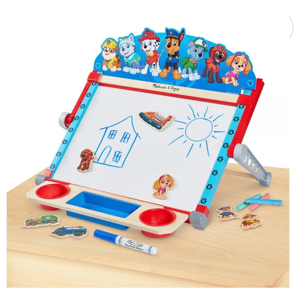 Melissa & Doug PAW Patrol Tabletop Art Center NEW